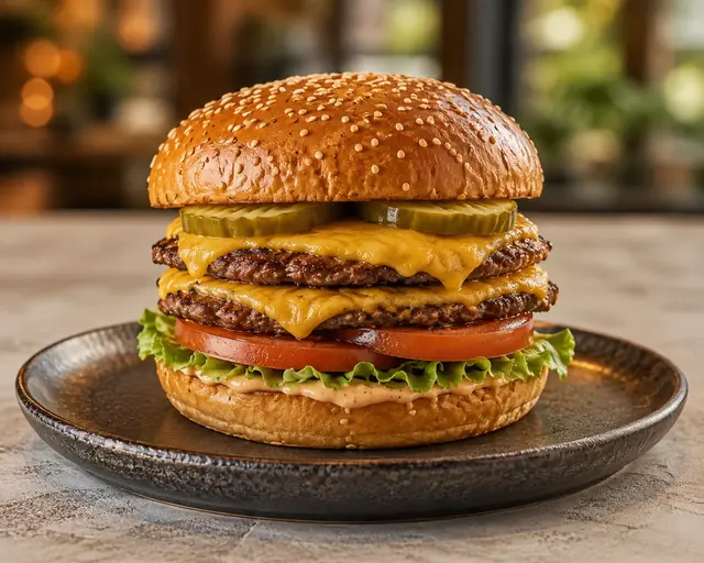 Double Cheese Burger